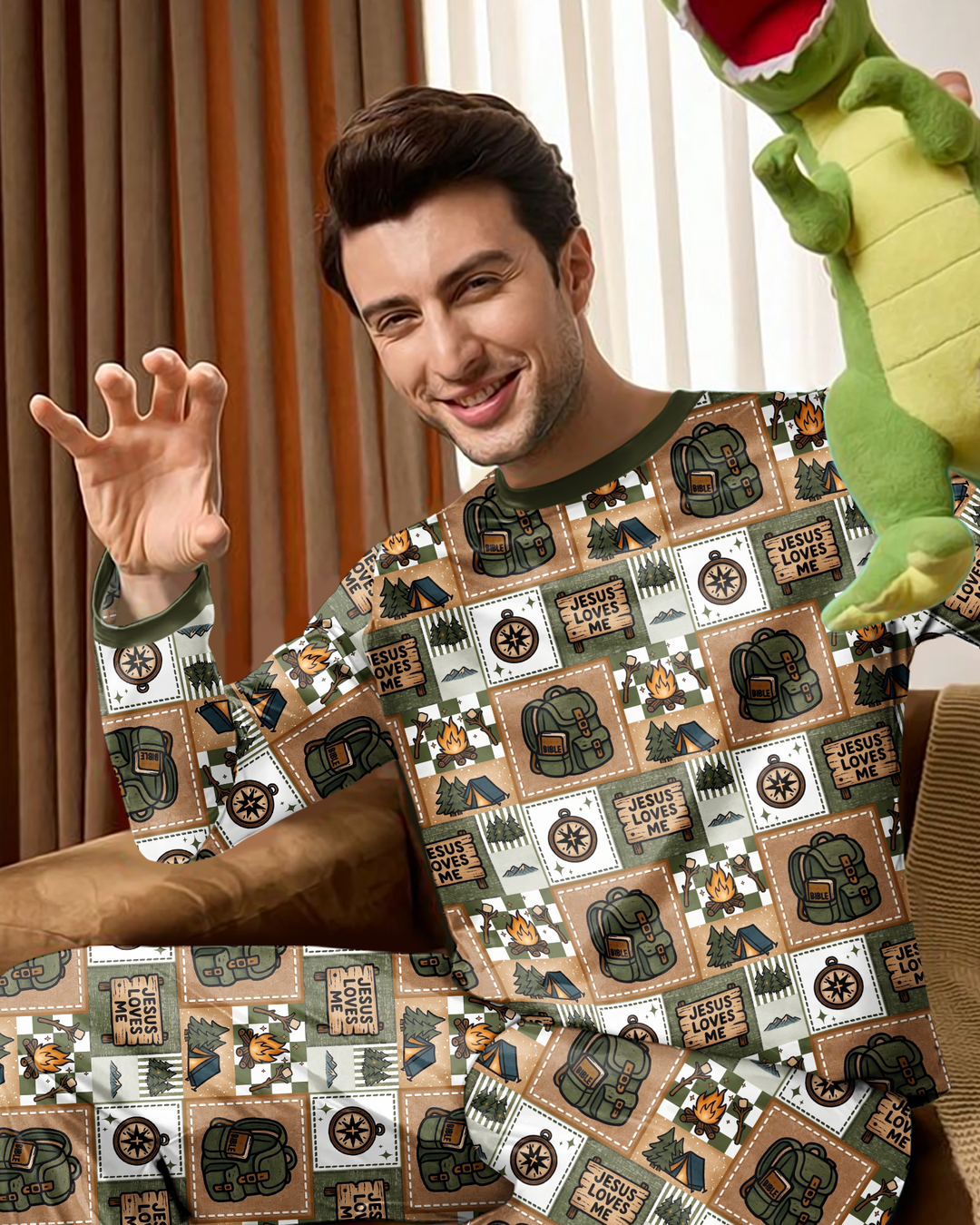 Vorlage Bambus-Pyjama-Set für Herren