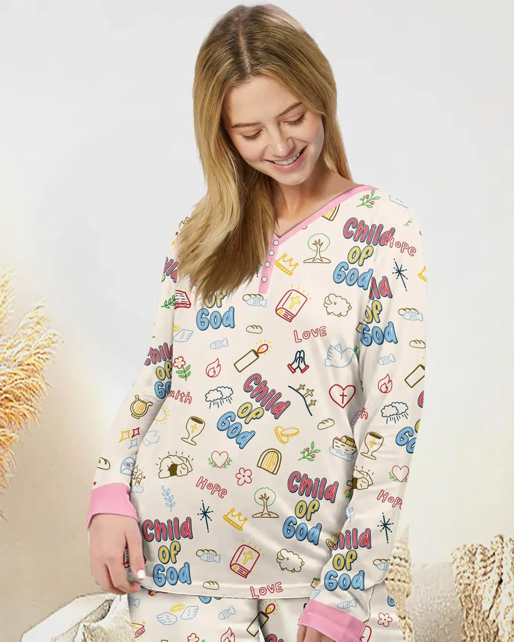 Vorlage Bambus Damen Pyjama Set