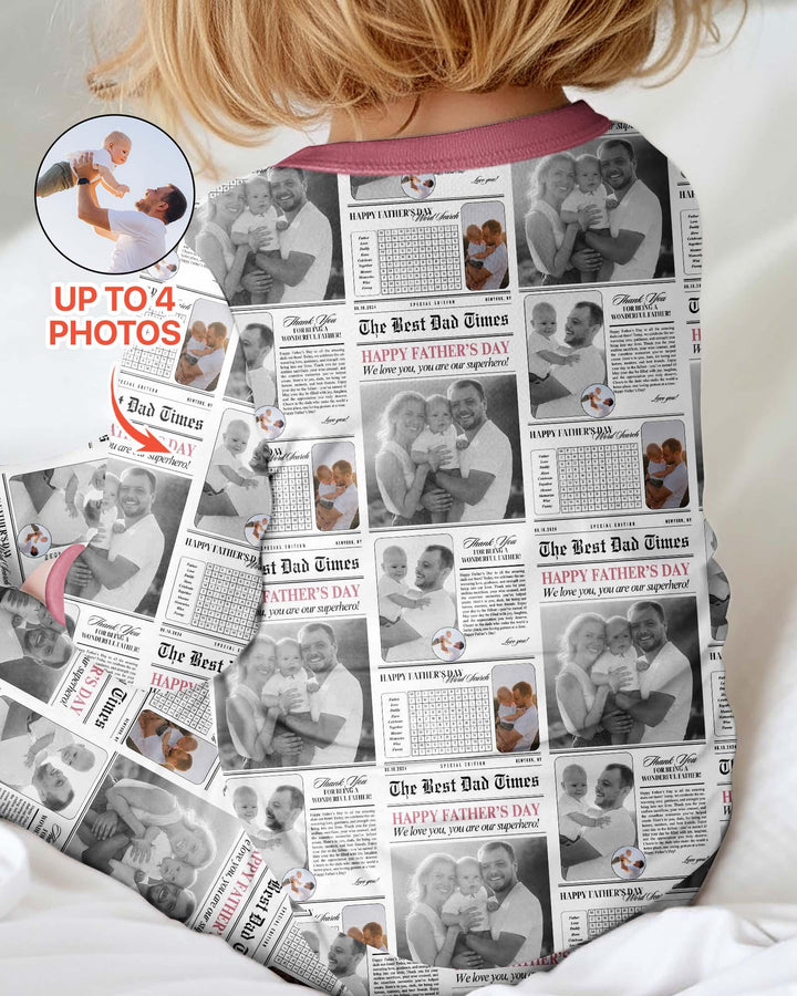 Gerippte Babykleidung mit individuellem Foto - Weich &amp; Skizzenhaft