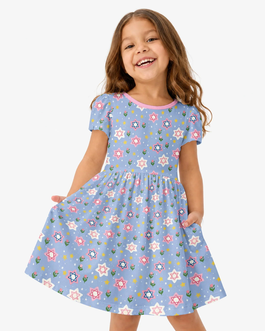 Vorlage Bambus Twirl Kleid
