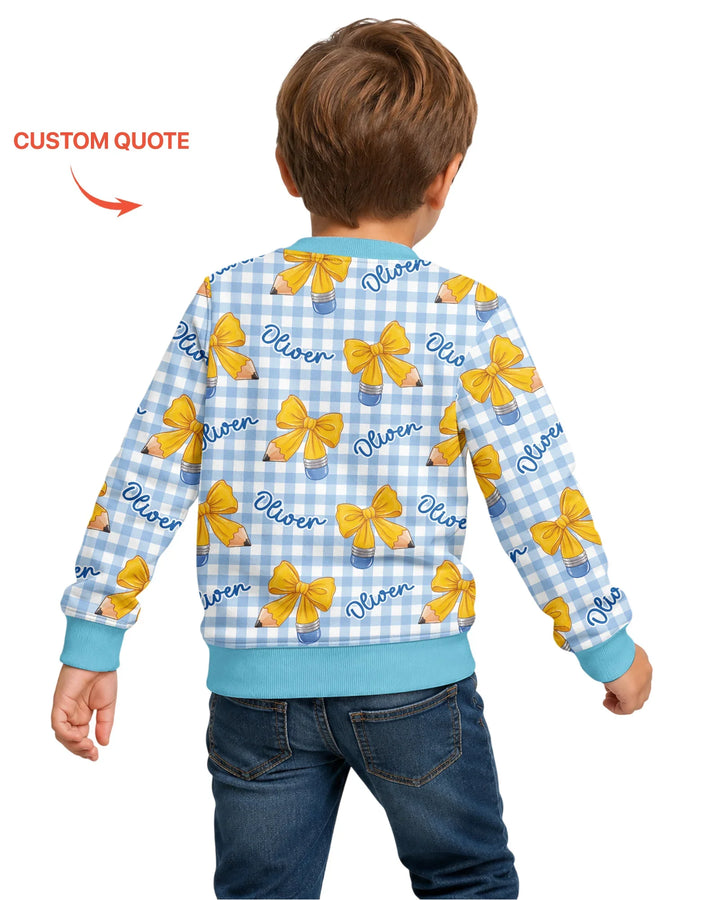 Custom Template Bambus-Rundhals-Sweatshirt