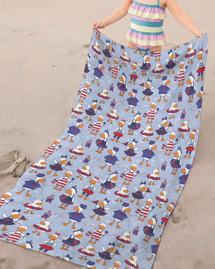 Vorlage Bambus-Strandtuch