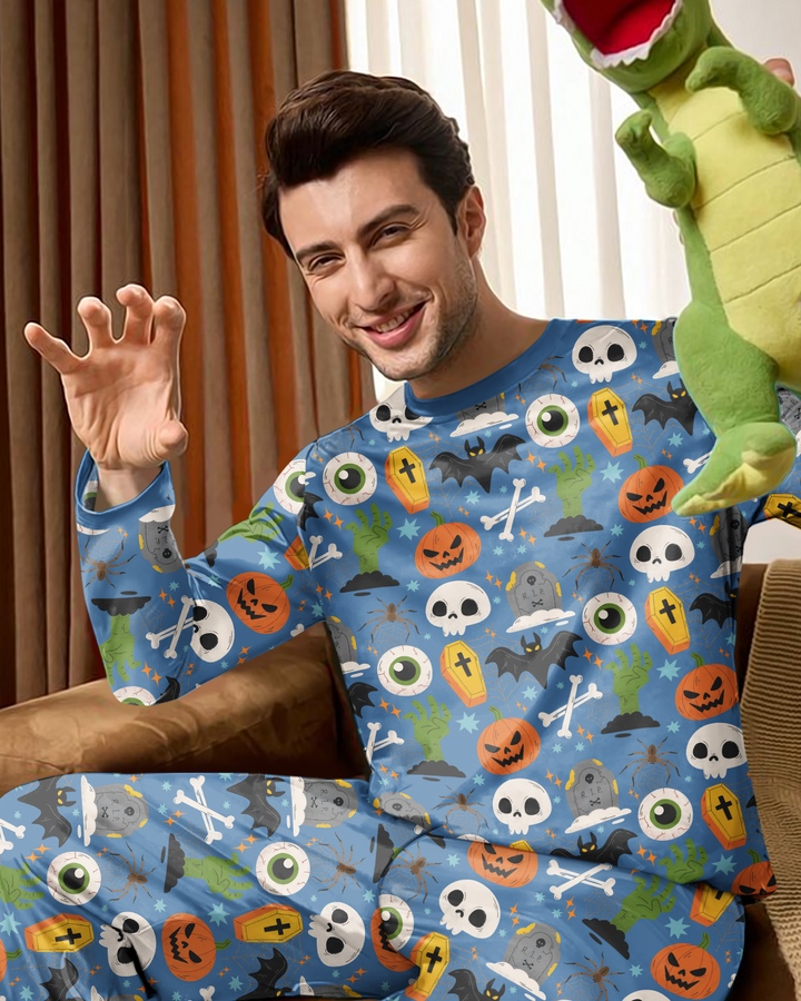 Little Monsters Bamboo Men's Pajama Set
