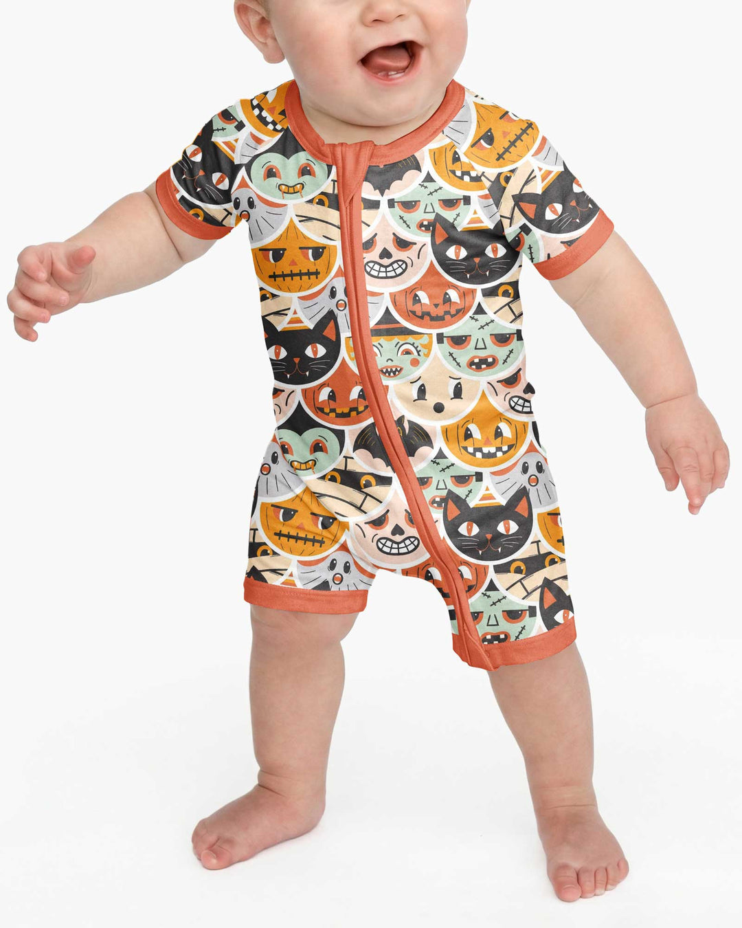 Monster Mash-Up Bamboo Shorty Zippy