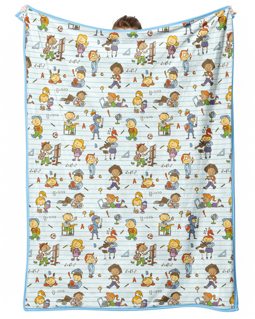 School Days Adventure Bamboo Blanket