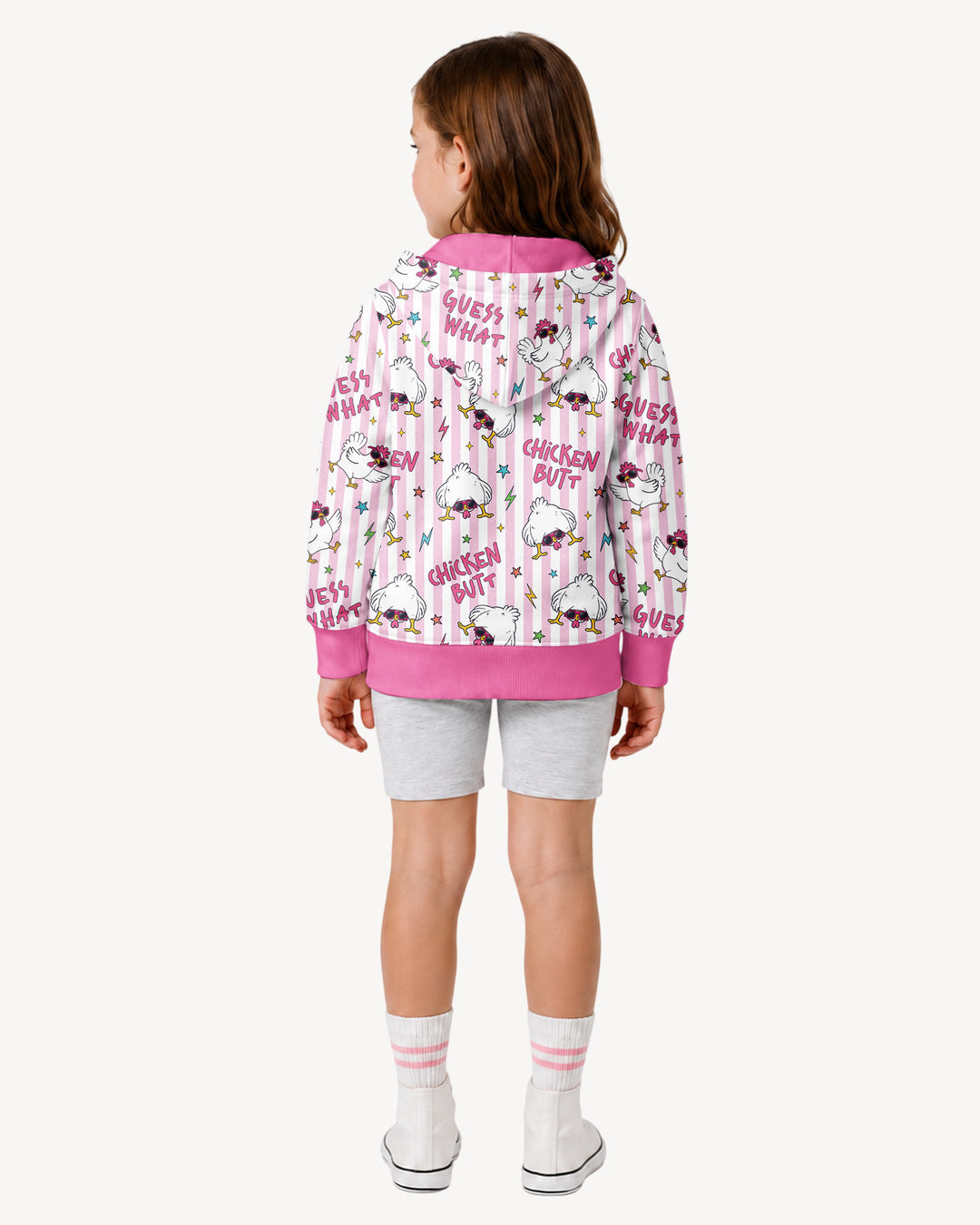 Guess What Chicken Butt! Bamboo Zip Hoodie