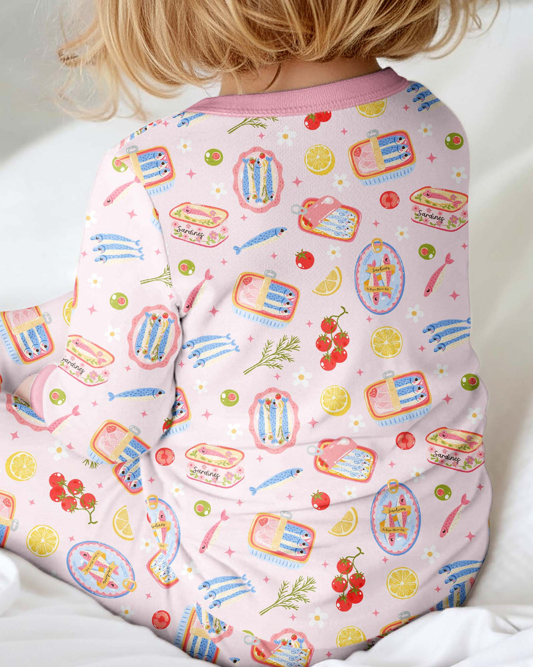 Gerippte Babykleidung mit individuellem Foto - Weich &amp; Skizzenhaft