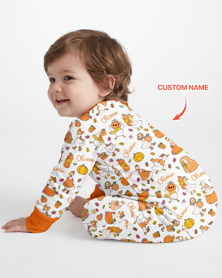 Gerippte Babykleidung mit individuellem Foto - Weich &amp; Skizzenhaft