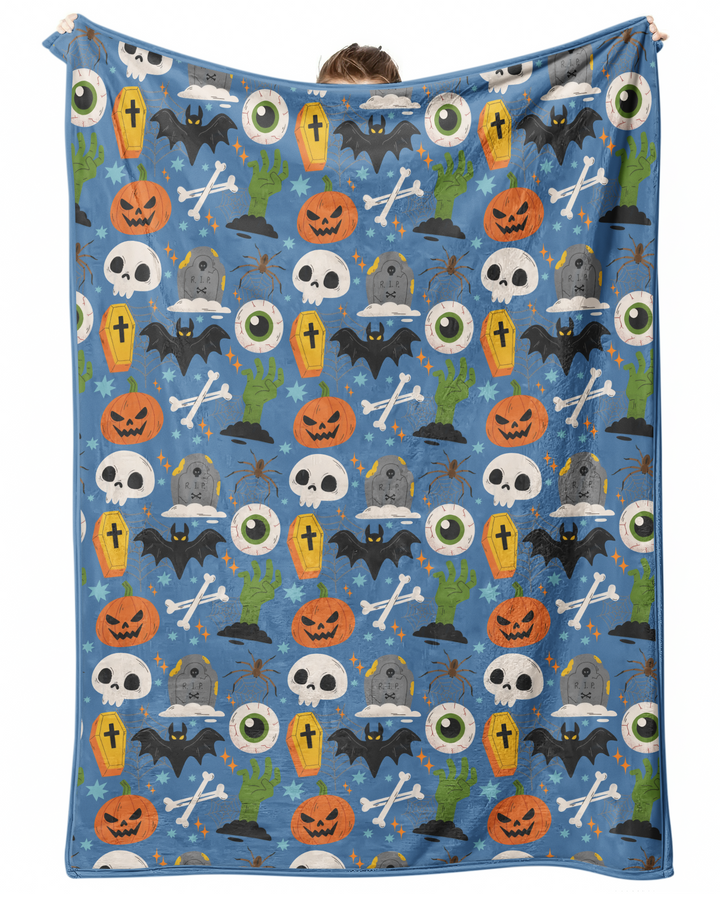Little Monsters Bamboo Blanket
