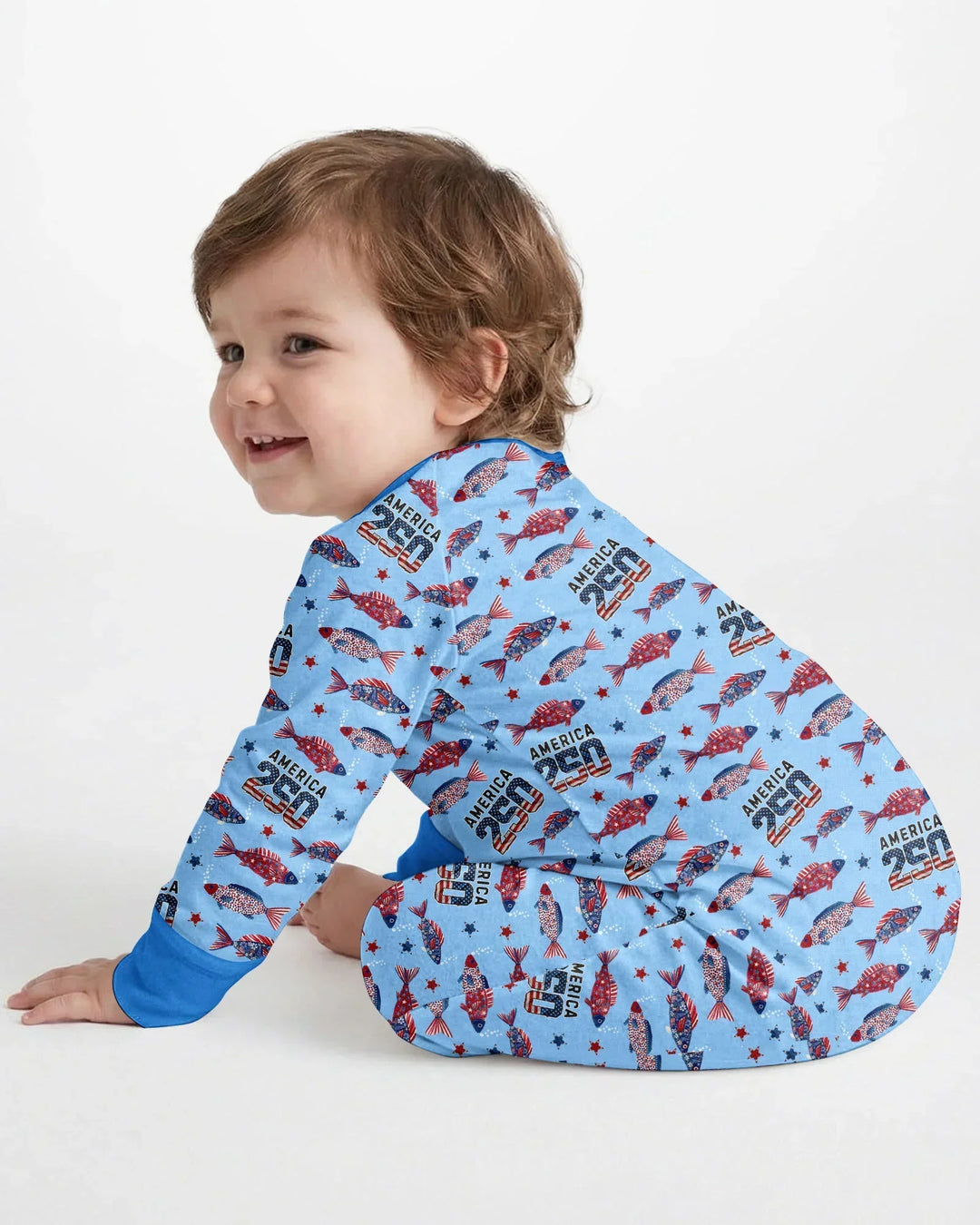 Gerippte Babykleidung mit individuellem Foto - Weich &amp; Skizzenhaft