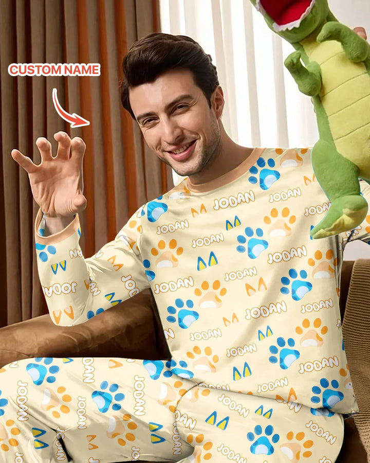 Vorlage Benutzerdefiniertes Herren-Pyjama-Set