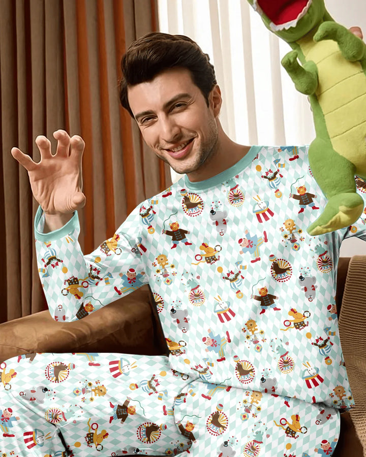 Vorlage Herren-Pyjama-Set