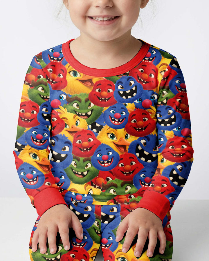 Let Have Some Fun Bamboo Two Piece Long Sleeve Pajama Set