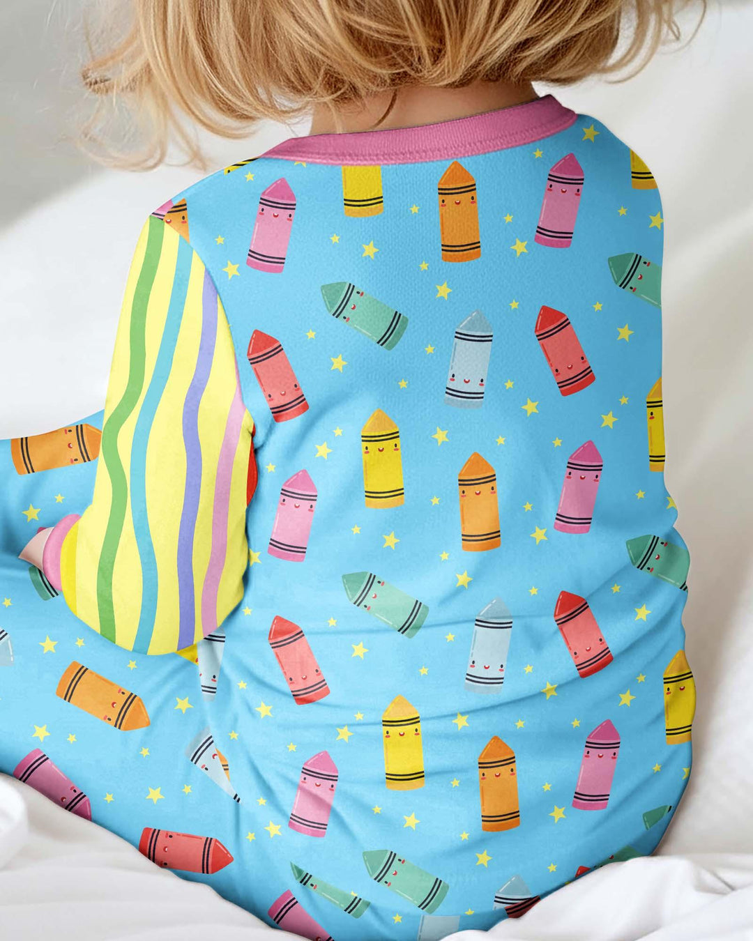 Happy Crayon Friends Bamboo Convertible Zippy