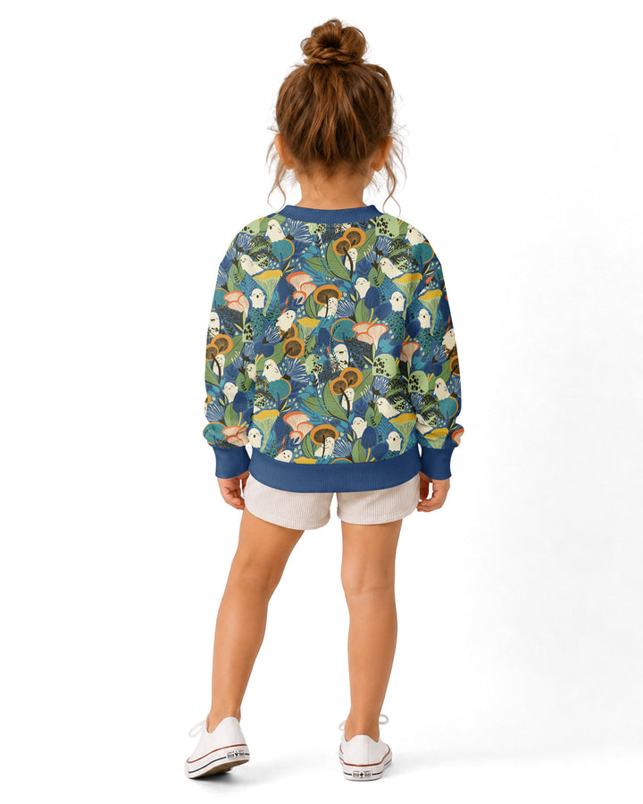 Ghost Forest Bamboo Crewneck Sweatshirt