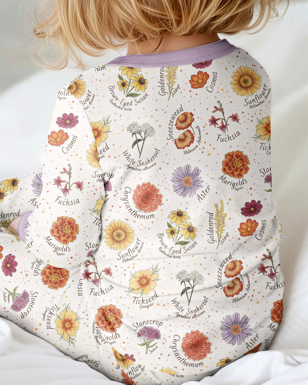 Autumn Blooms of North America Bamboo Convertible Zippy