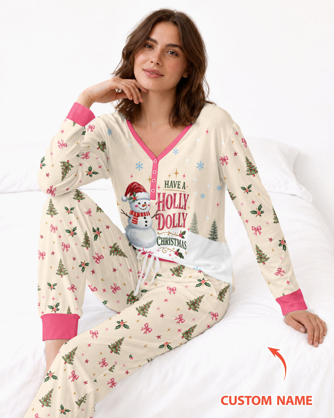 Tis The Season Bamboo Women Pajama Set