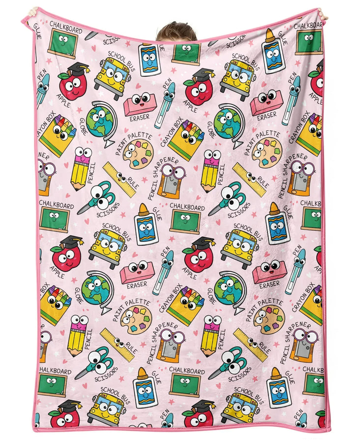 Happy School Pals Bamboo Blanket