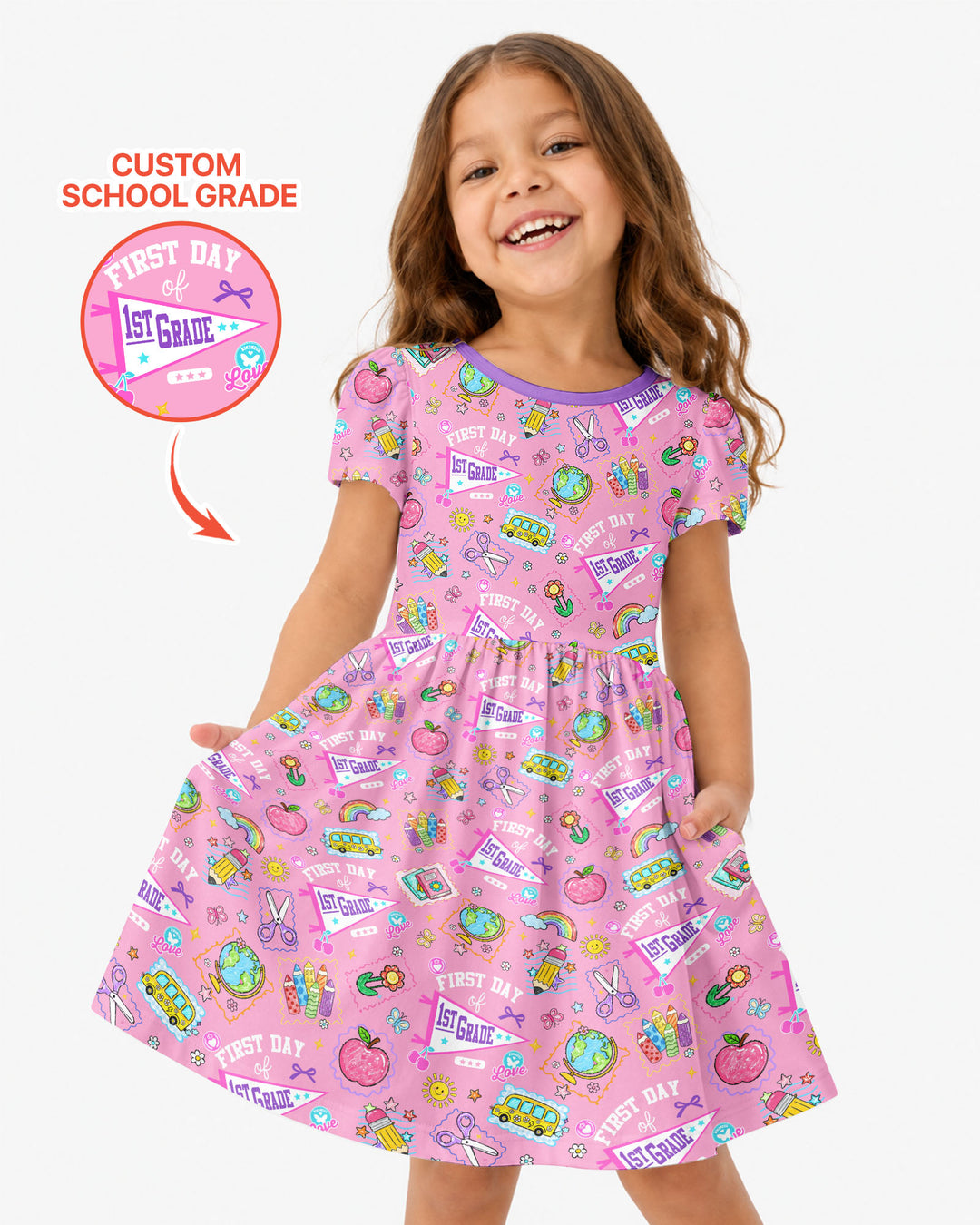Vorlage Bambus Twirl Kleid