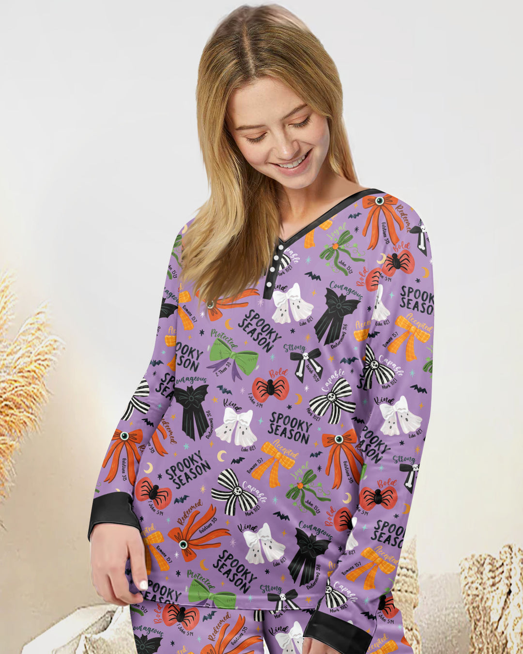 Vorlage Bambus Damen Pyjama Set
