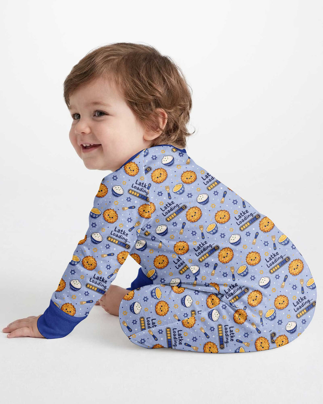 Latke For Hanukkah Bamboo Convertible Zippy