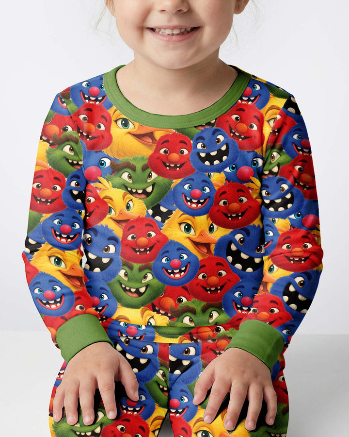 Let Have Some Fun Bamboo Two Piece Long Sleeve Pajama Set