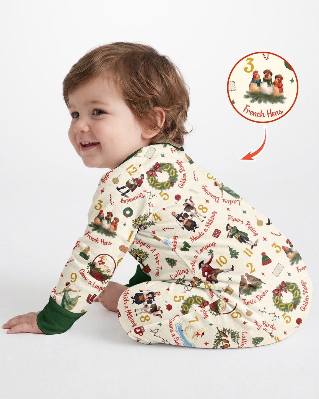 12 Days of Christmas Bamboo Convertible Zippy