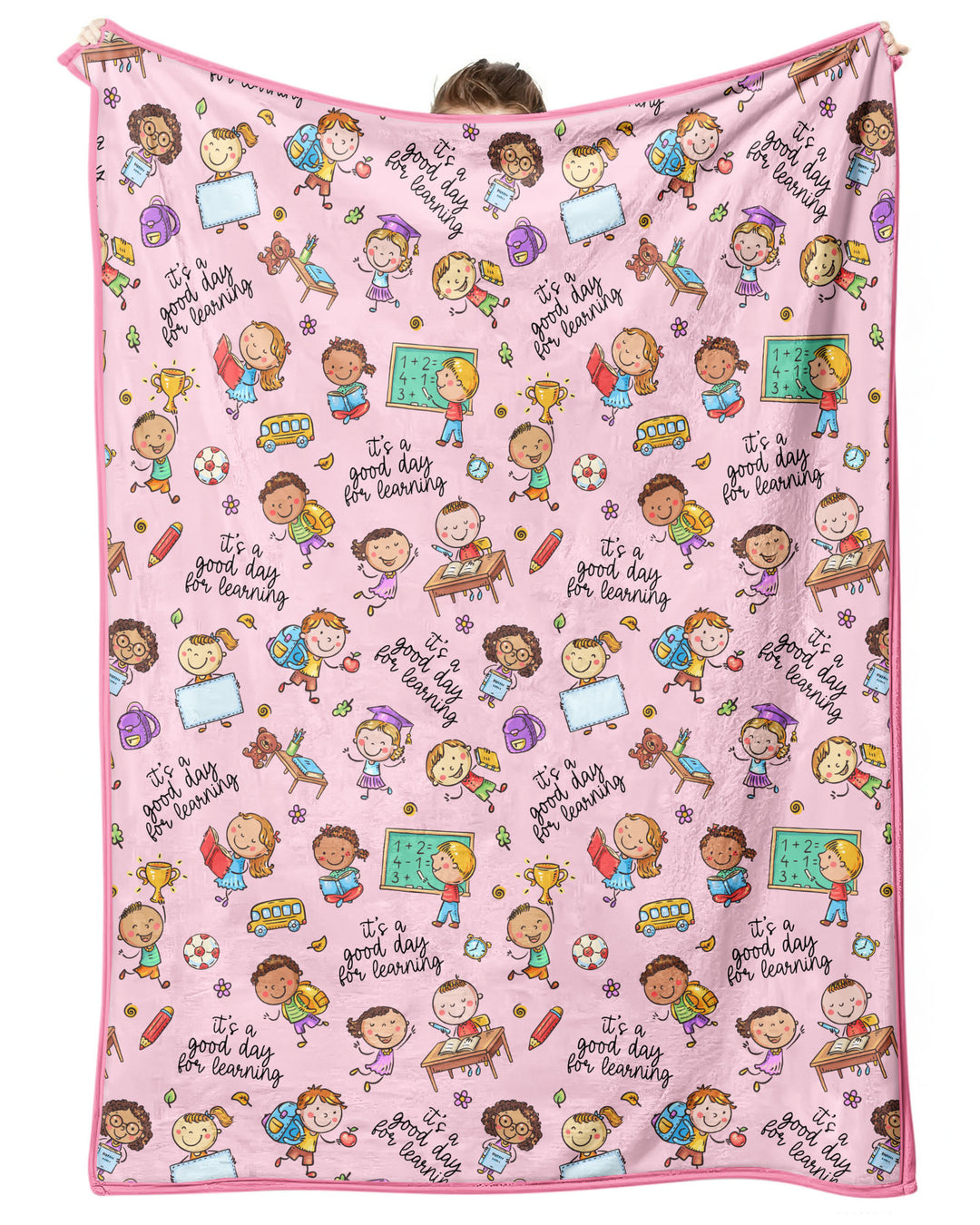 Little Learners Adventure Bamboo Blanket