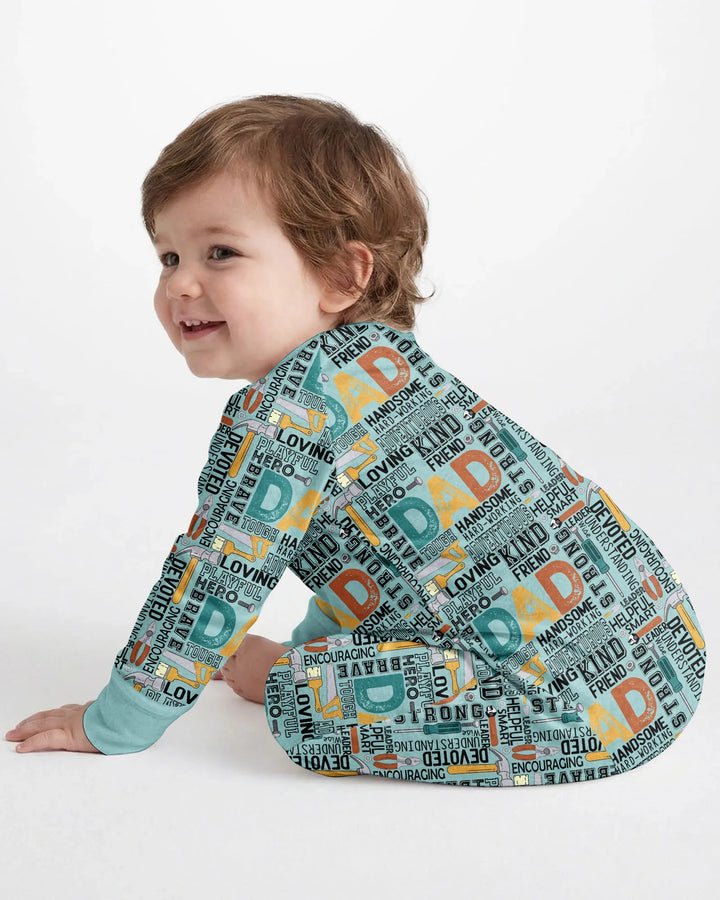 Gerippte Babykleidung mit individuellem Foto - Weich &amp; Skizzenhaft