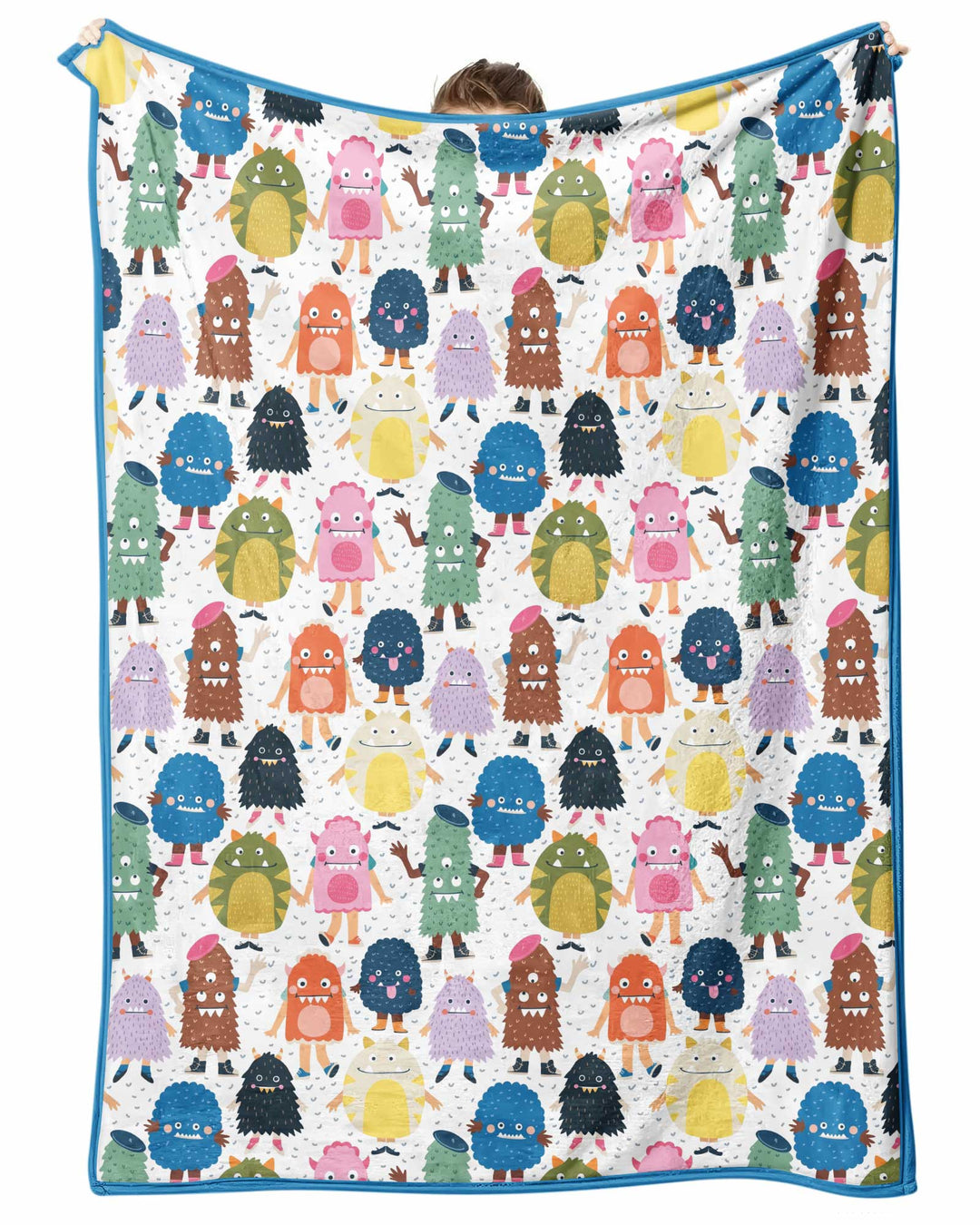 (Not So) Scary Monsters Bamboo Blanket