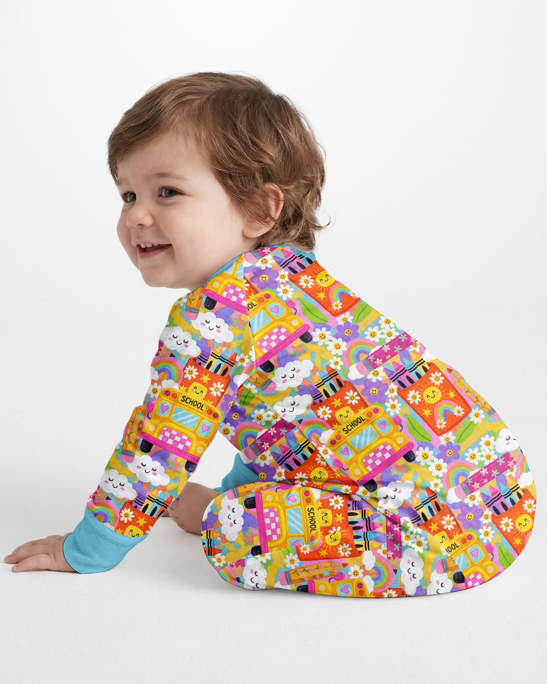 Retro Happy Classroom Bamboo Convertible Zippy