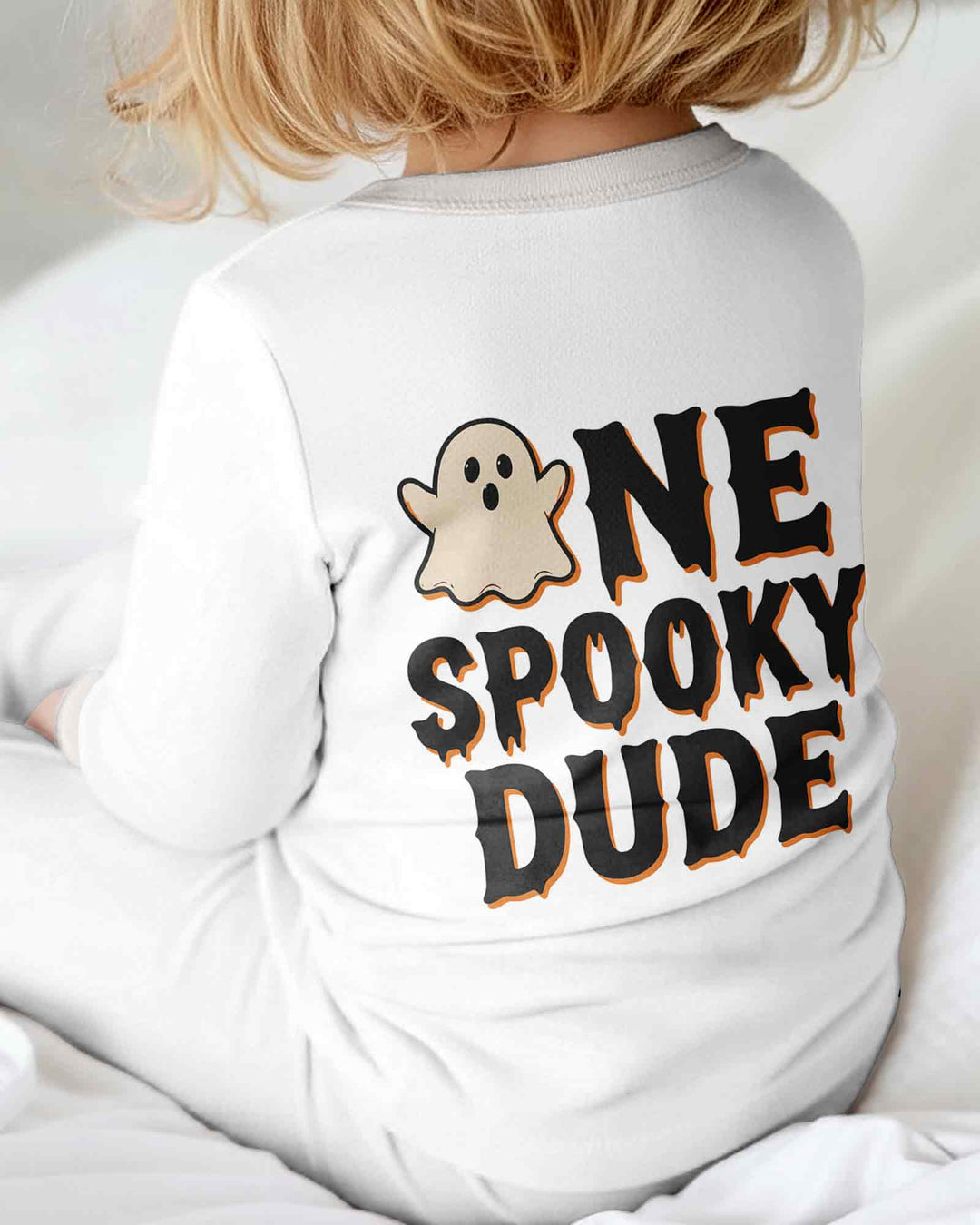 Personalized Ghost Halloween Baby Bamboo Convertible Zippy