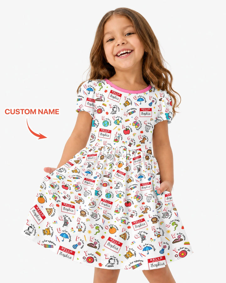 Vorlage Bambus Twirl Kleid