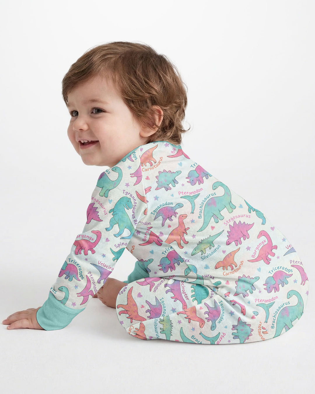 Gerippte Babykleidung mit individuellem Foto - Weich &amp; Skizzenhaft