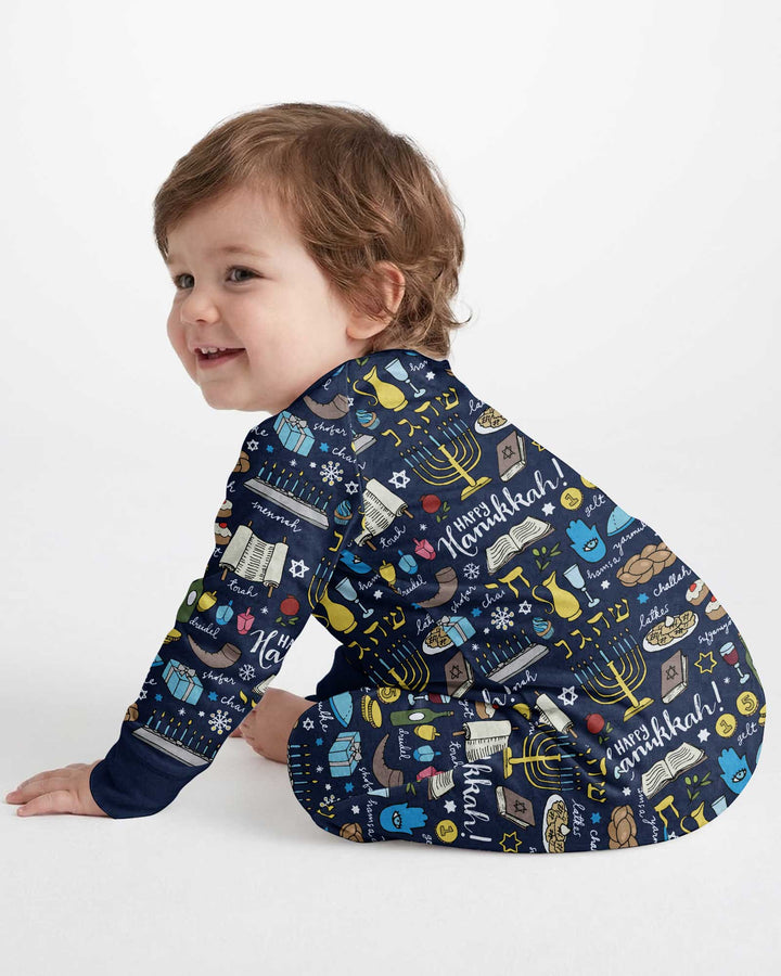 Happy Hanukkah 2026 Bamboo Convertible Zippy