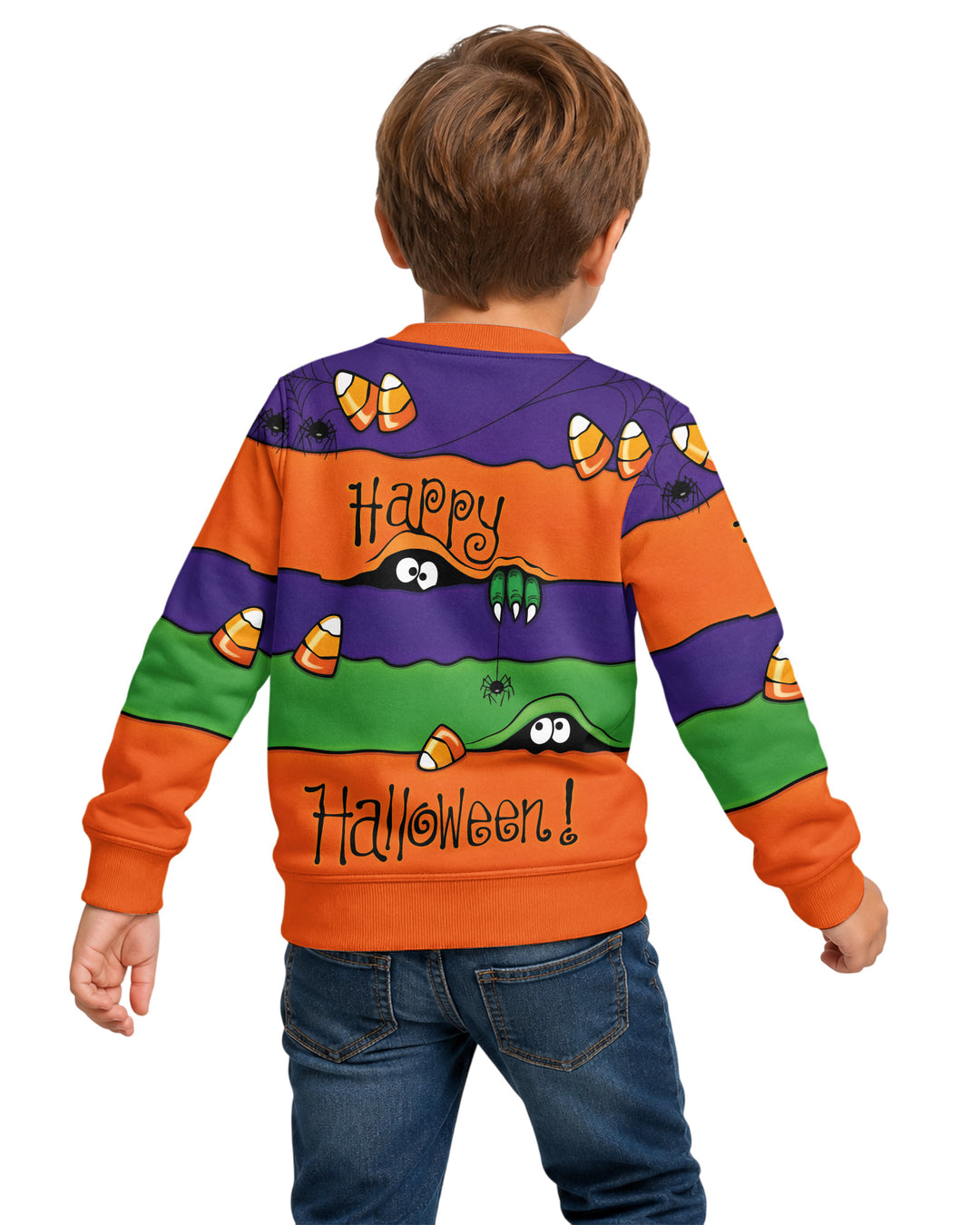 Happy Halloween Bamboo Crewneck Sweatshirt