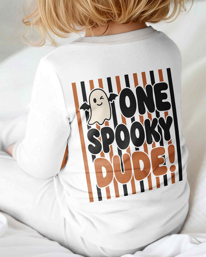 Personalized One Spooky Dude Bamboo Convertible Zippy