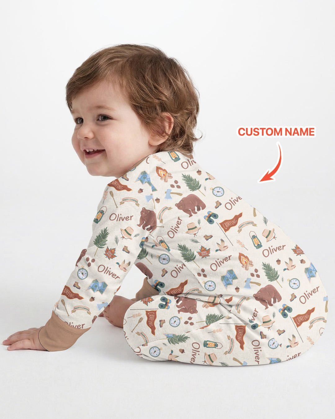 Custom Name Adventure Outdoors Bamboo Convertible Zippy