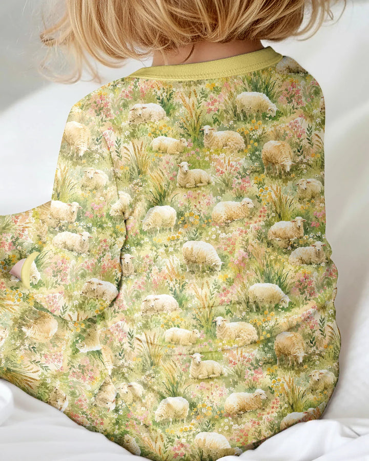 Gerippte Babykleidung mit individuellem Foto - Weich &amp; Skizzenhaft