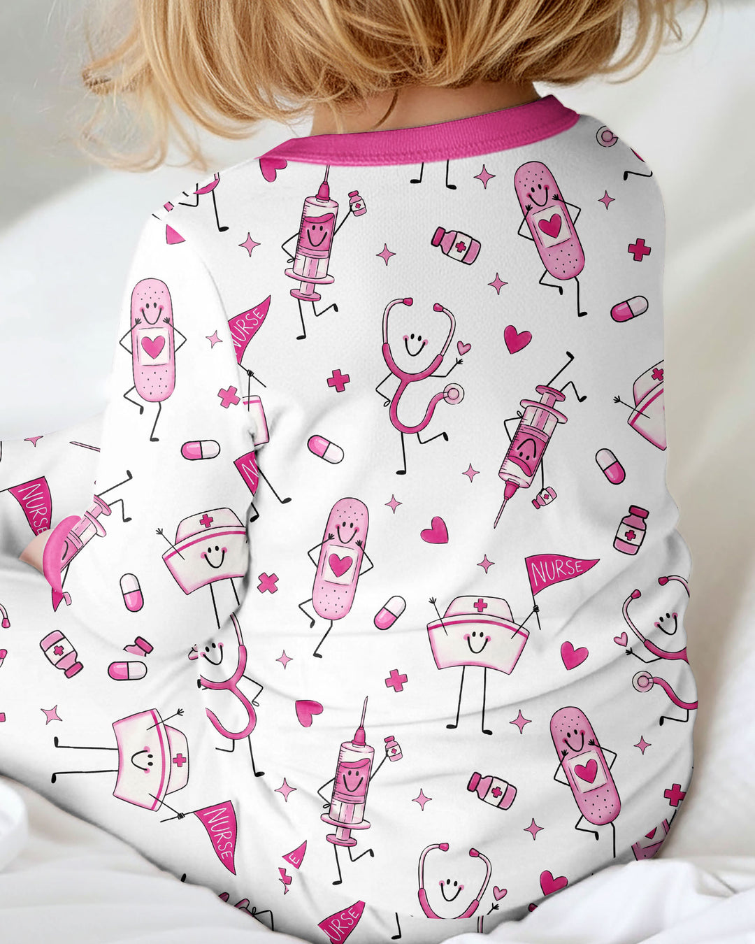 Cute Nurse Crew Bamboo Convertible Zippy