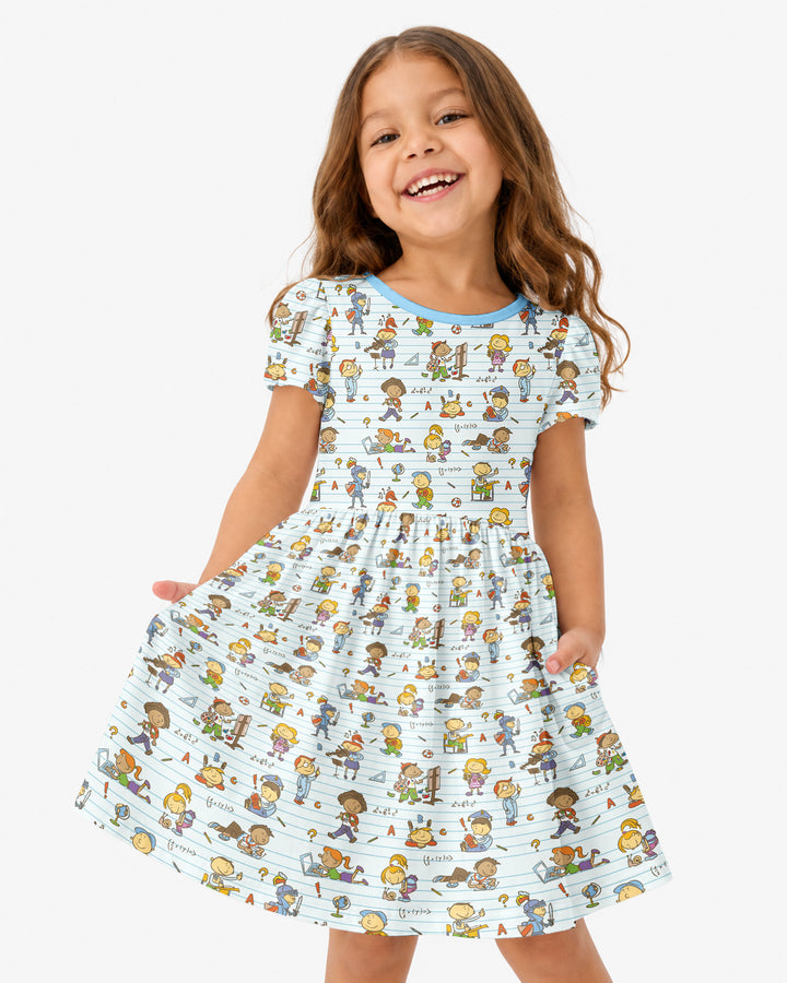 Vorlage Bambus Twirl Kleid