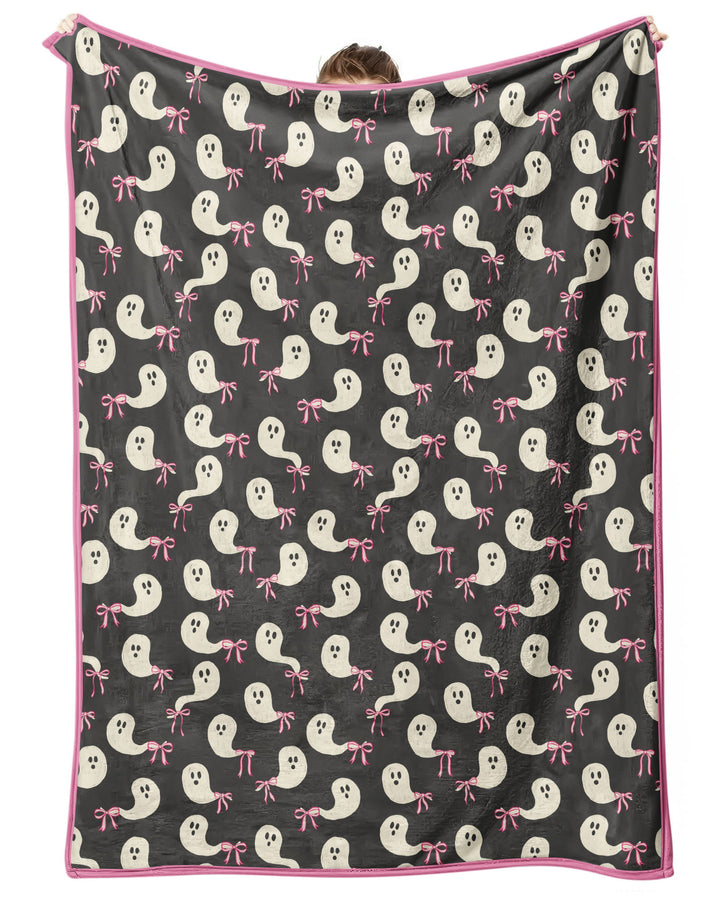 Little Ghosts Bamboo Blanket