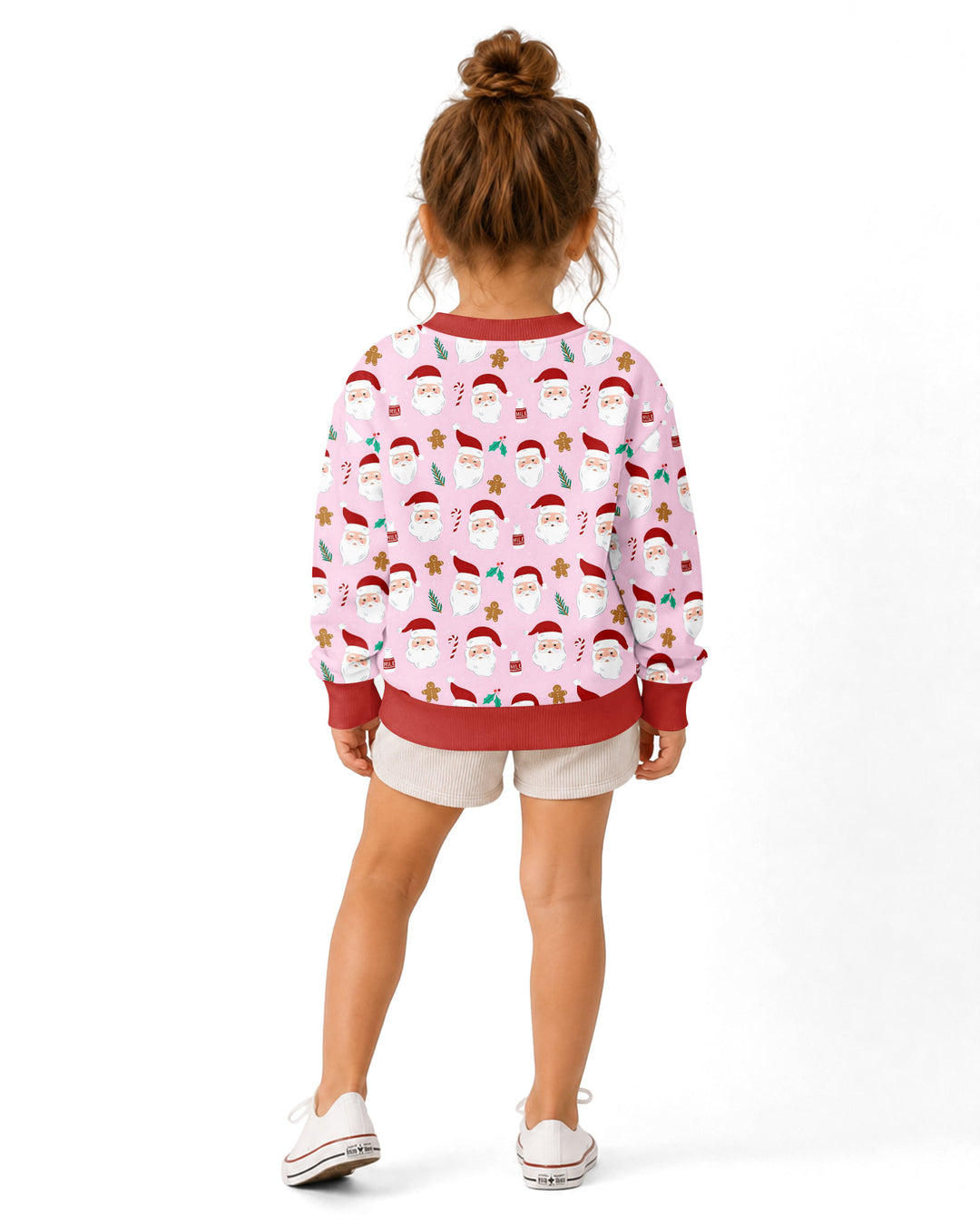Christmas Sweet Santa Bamboo Crewneck Sweatshirt