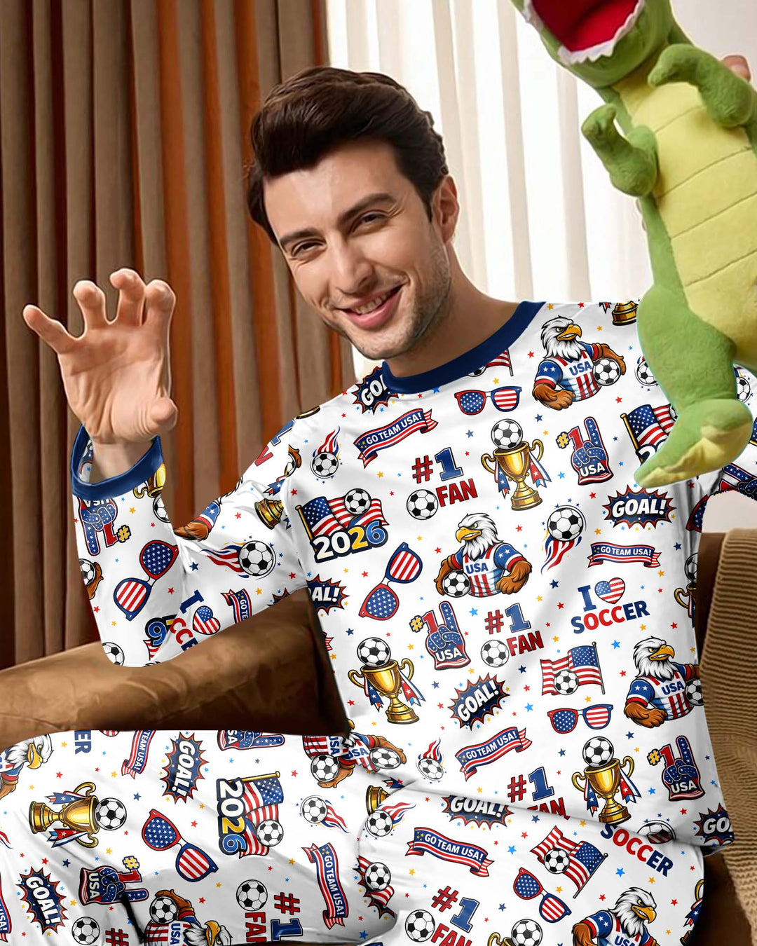 Vorlage Bambus-Pyjama-Set für Herren