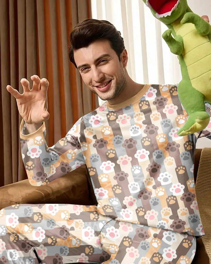 Vorlage Herren-Pyjama-Set