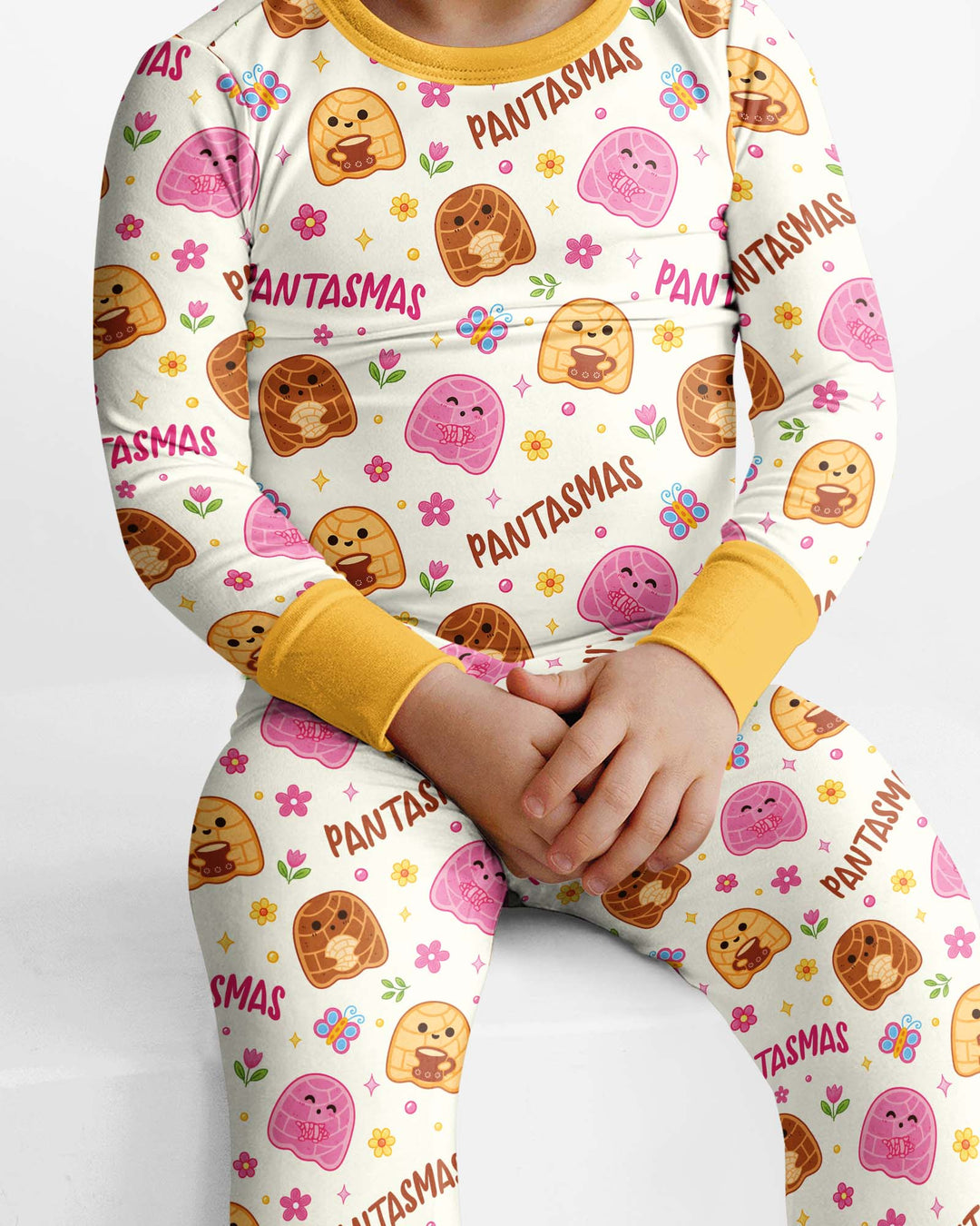 Pantasmas Ghost Bamboo Two Piece Long Sleeve Pajama Set
