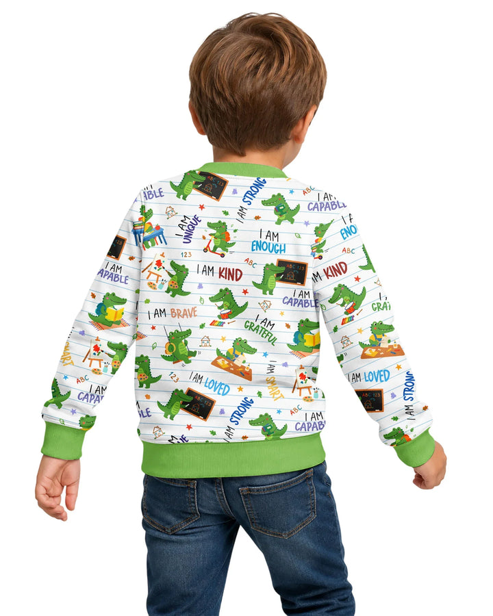 Brave Gator Days Bamboo Crewneck Sweatshirt