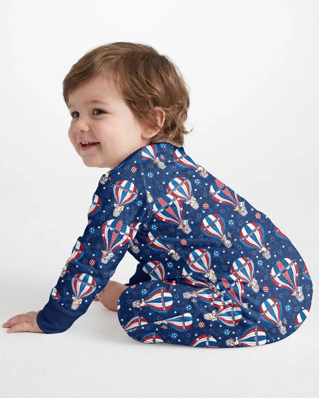 Gerippte Babykleidung mit individuellem Foto - Weich &amp; Skizzenhaft