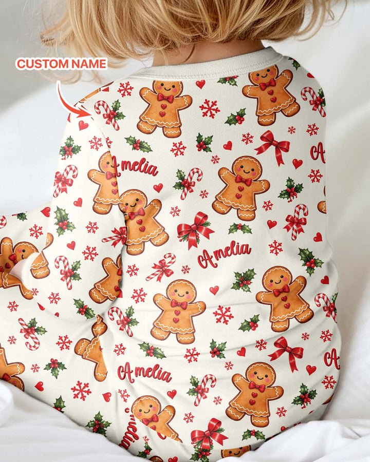 Custom Name Gingerbread Bamboo Convertible Zippy