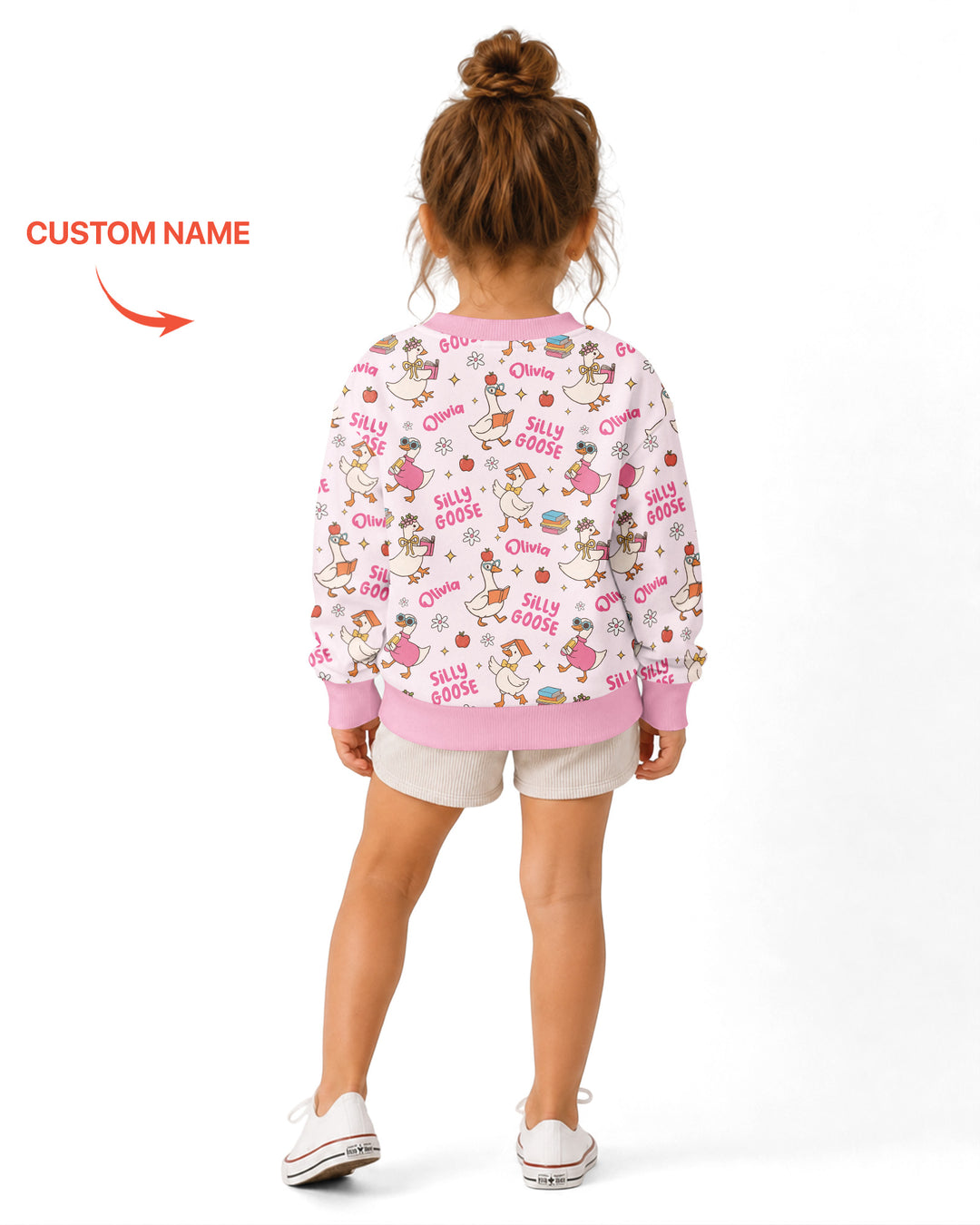 Custom Template Bambus-Rundhals-Sweatshirt